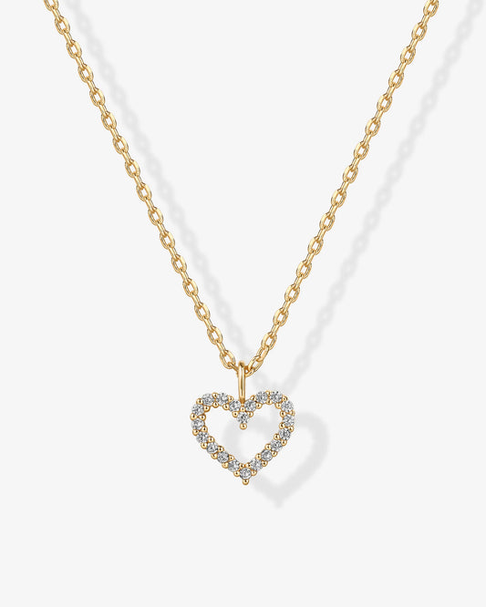 Open Heart Necklace